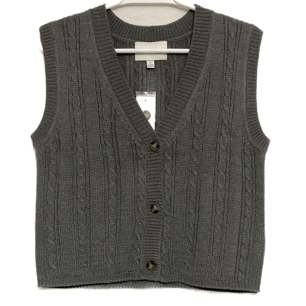 NWT- PINK ROSE Sweater Vest